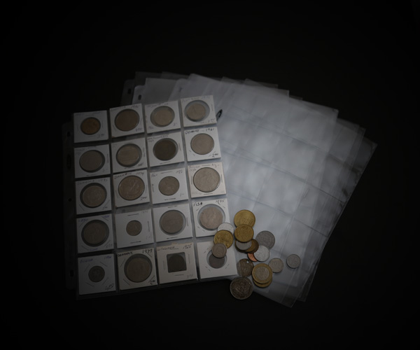 twenty 20 pocket coin pages storage organize collection