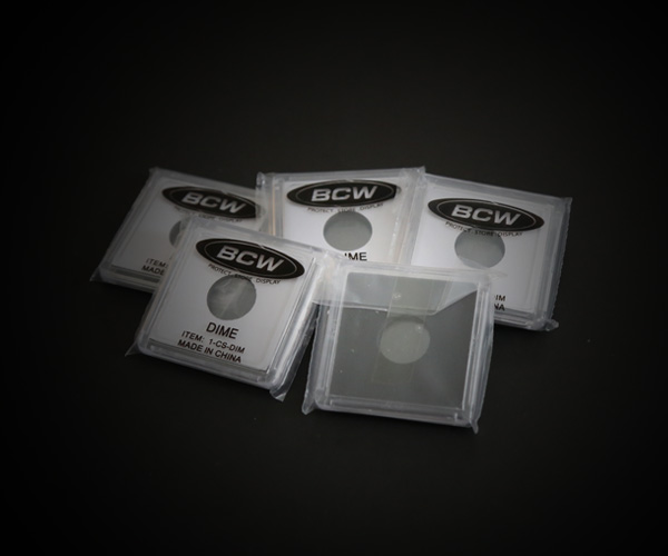 bcw coin snap for dime multi pack organize collection in box
