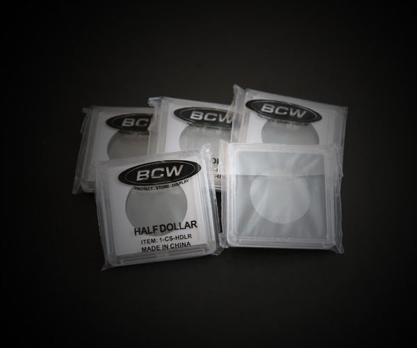 bcw coin snap for half dollar multi pack organize collection
