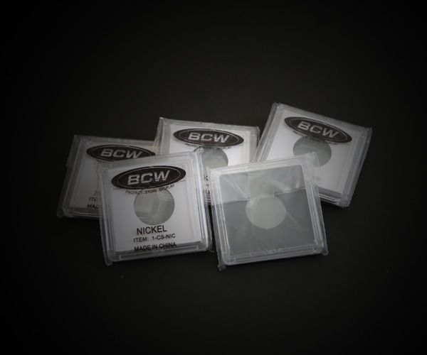 bcw coin snap for nickel multi pack organize collection