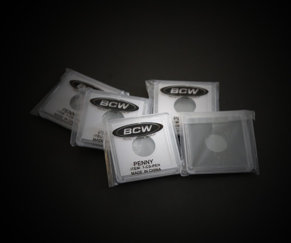 bcw coin snap for penny multi pack organize collection