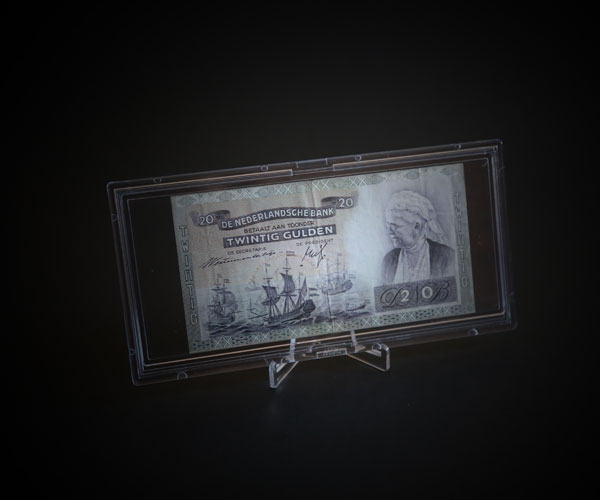 acid free large format paper money slab bcw solid display