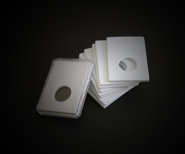 bcw coin slab white foam insert for us nickle other coins