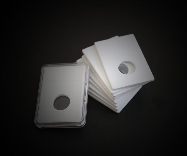 bcw coin slab white foam insert for us penny other coins