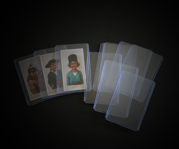 tobacco cigarette card topload holders collection storage