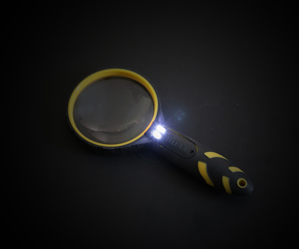 banknote inspection magnifying glass for coin collectors